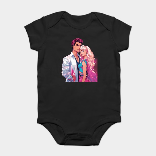 80s Outfits Baby Bodysuit by animegirlnft